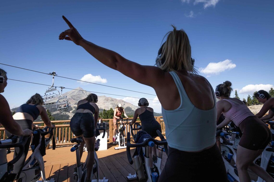 Zephyr, Big Sky Resort team up for high-altitude spin classes